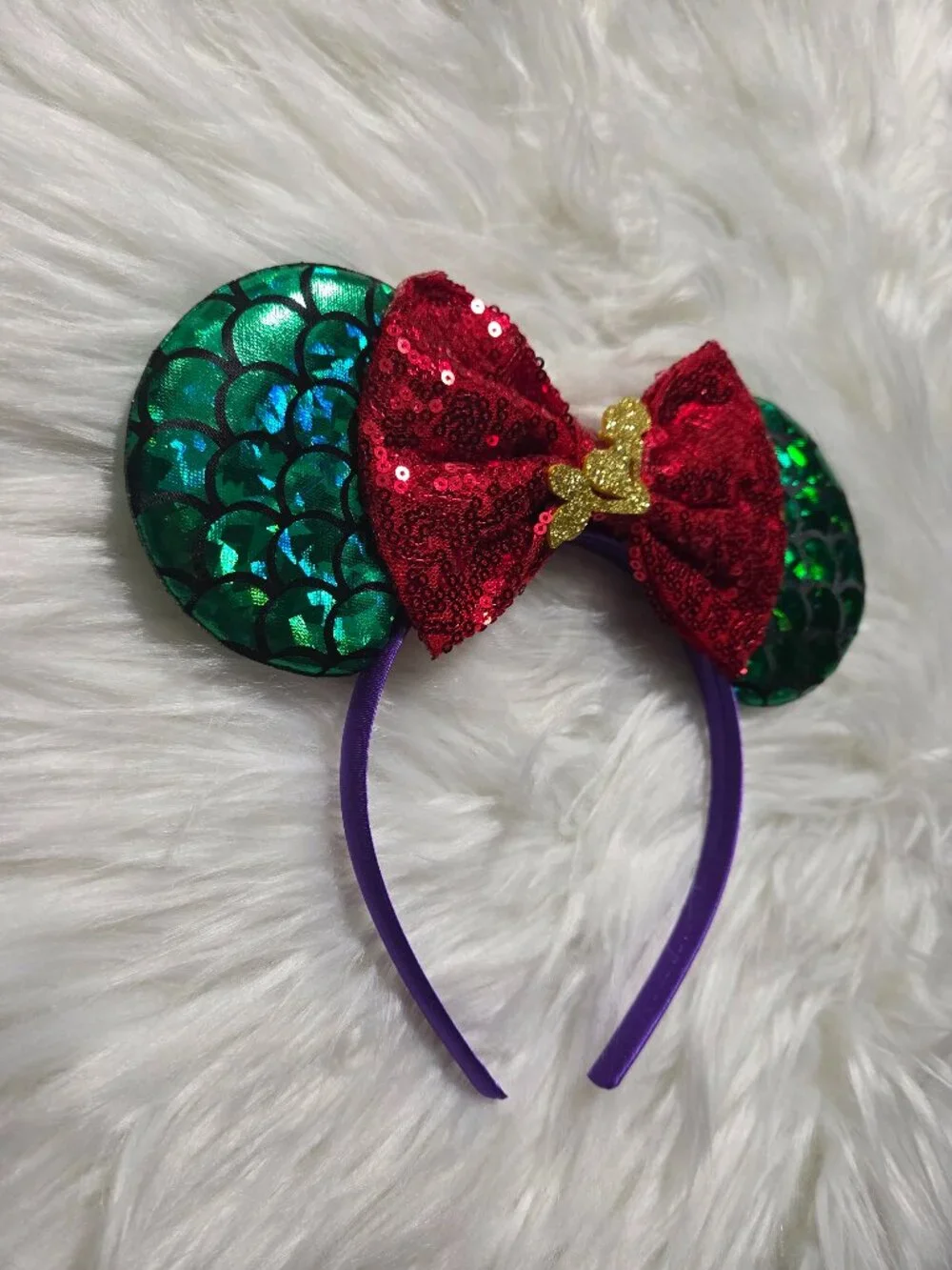 Little Mermaid Minnie Mouse Ears
